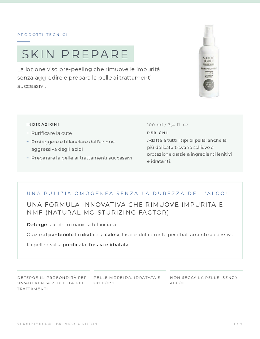 Skin Prepare