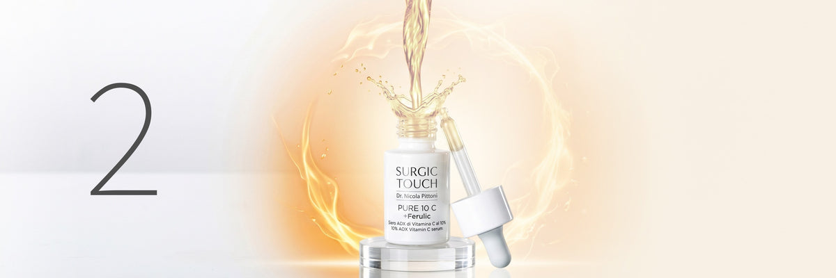 Step 2 siero SurgicTouch® Pure 10 C + Ferulic