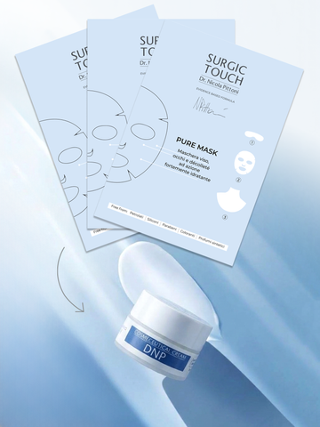 3 Pure Mask SurgicTouch® con Mini DNP in omaggio