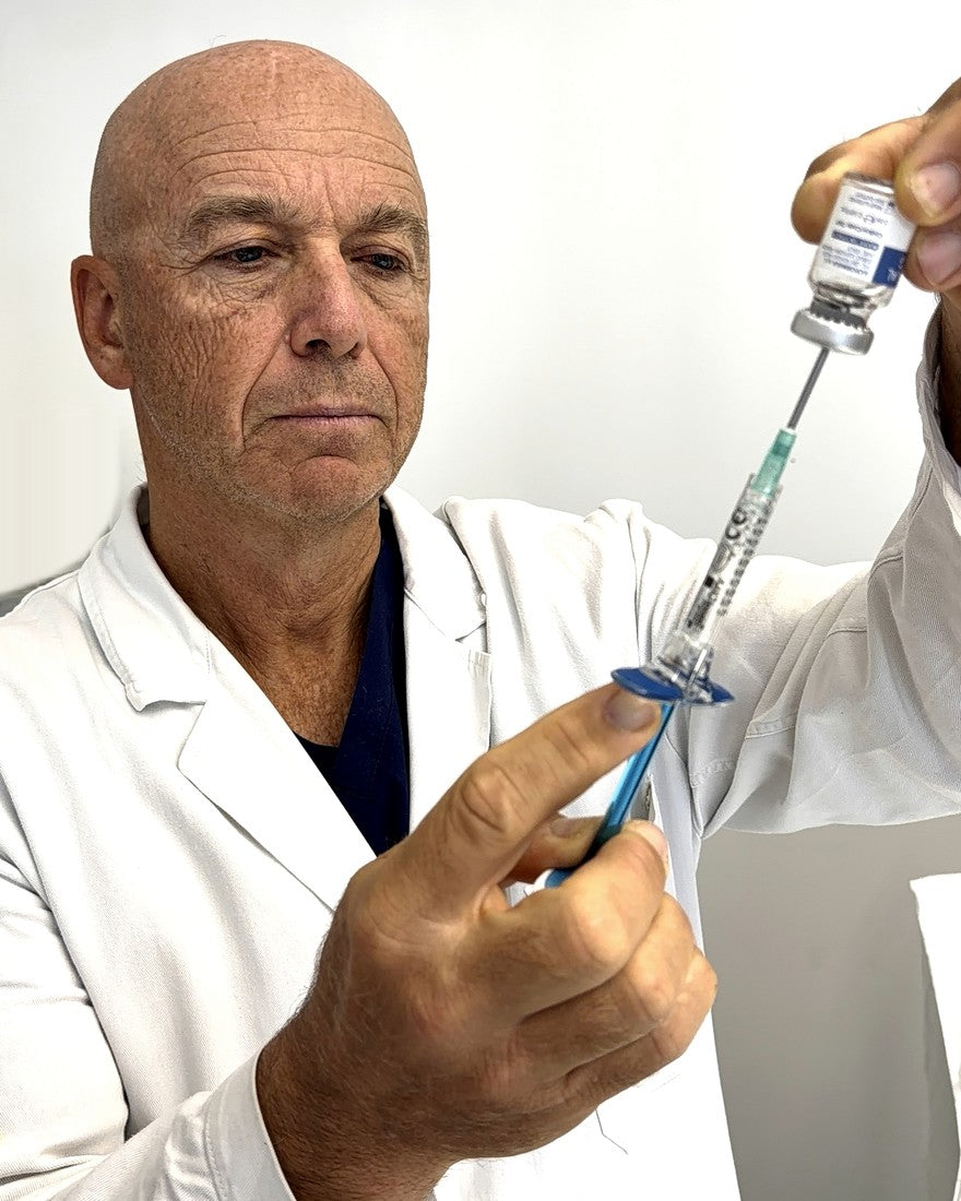 Il Dr. Nicola Pittoni al lavoro