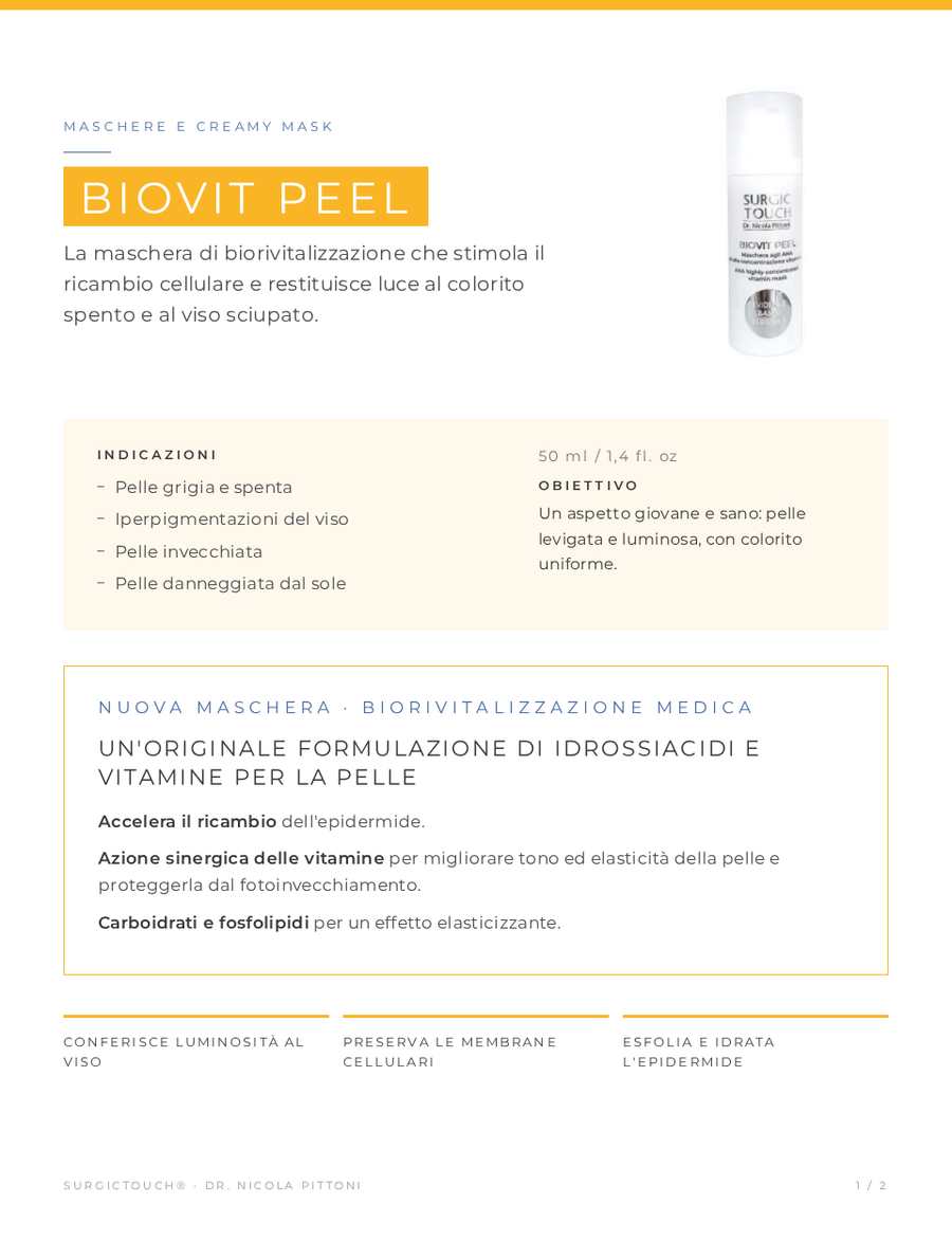 Biovit Peel Mask