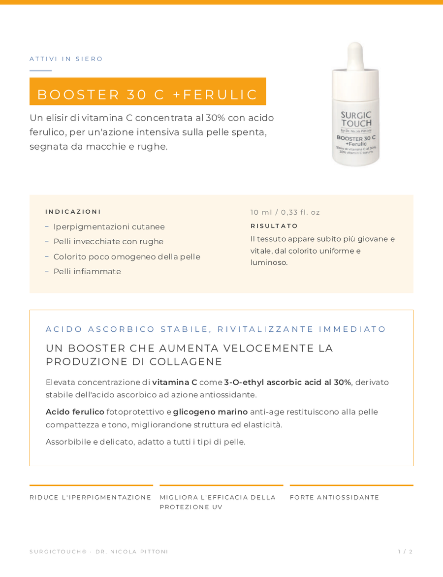 BOOSTER 30C + Ferulic