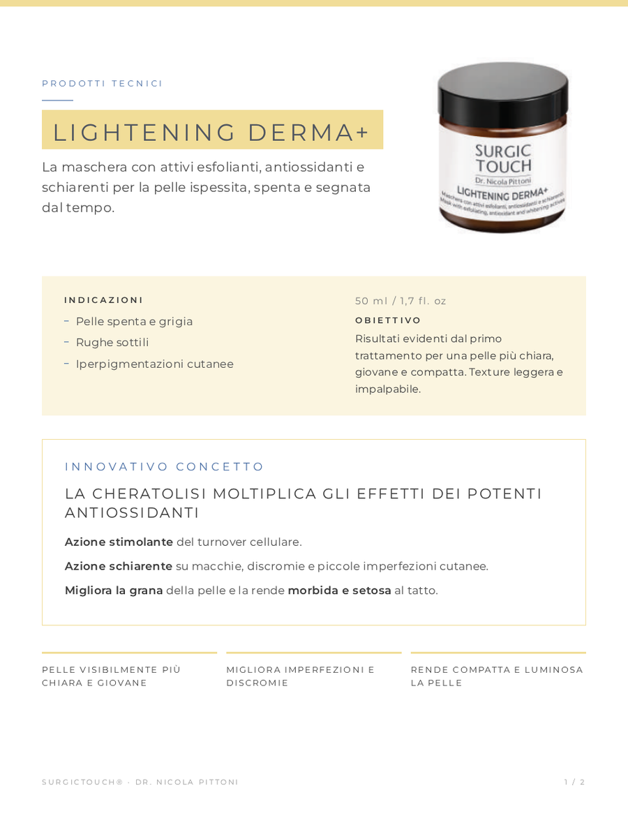 Lightening Derma+